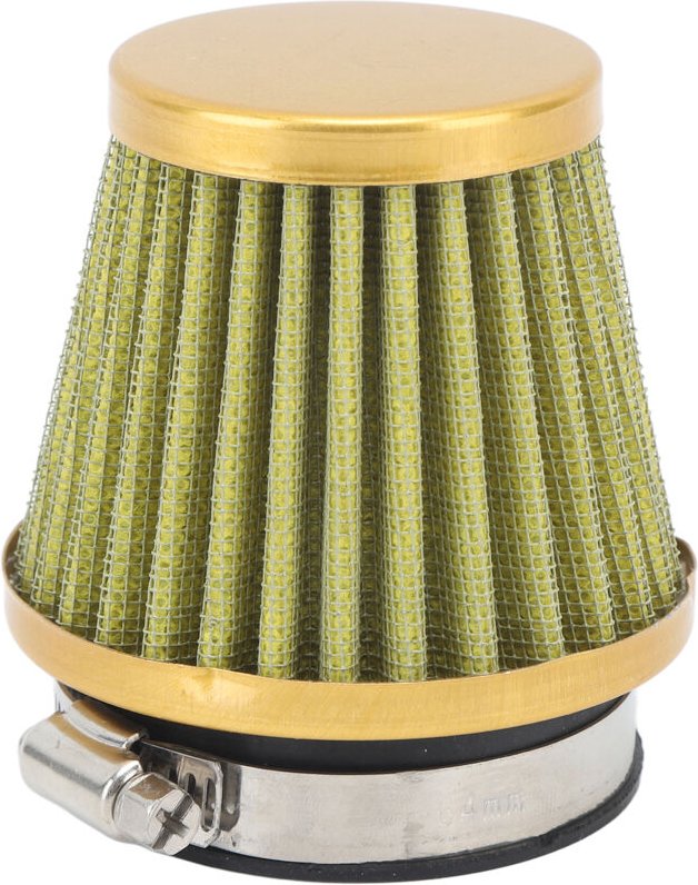 Luftansaugfilter, Universal-Luftfilter 50 mm, Luftansaugfilter mit großem Durchmesser für Offroad-Motorräder, ATVs, Quad...