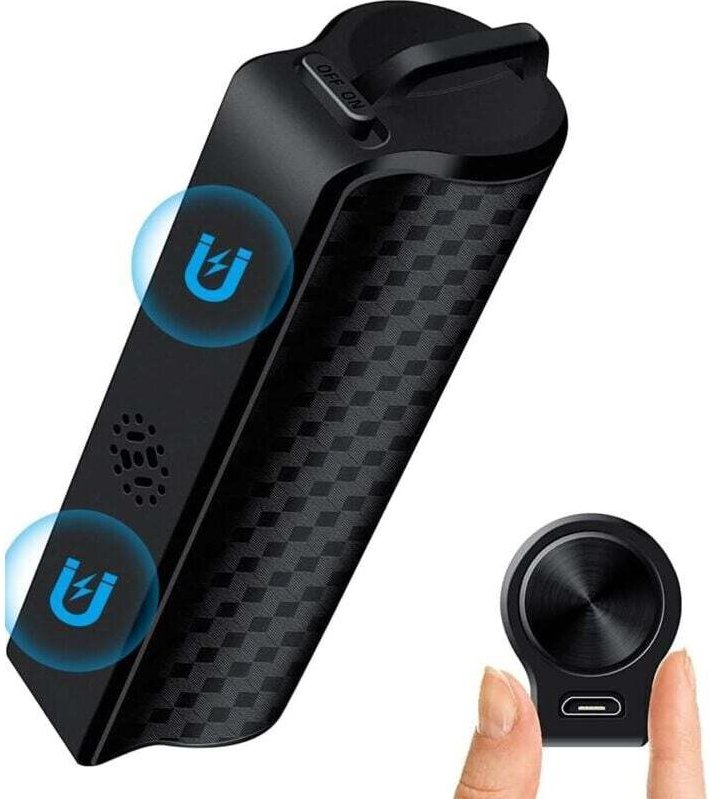 128 GB magnetischer Spionage-Sprachrekorder, 30 Tage kontinuierliche Aufnahme, Mini-Sprachrekorder mit Sprachsteuerung, ...