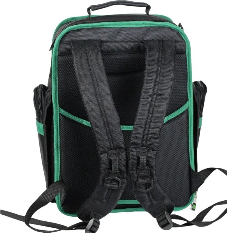 Schulterrucksack, Multifunktions-Werkzeugtasche aus Oxford-Stoff, Werkzeugkasten, Elektrikertaschen, Werkzeughalter