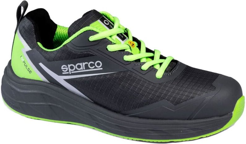 Lucas esd S3S sr fo hro Sicherheitsschuhe - 47 eu - Schwarze - Sparco