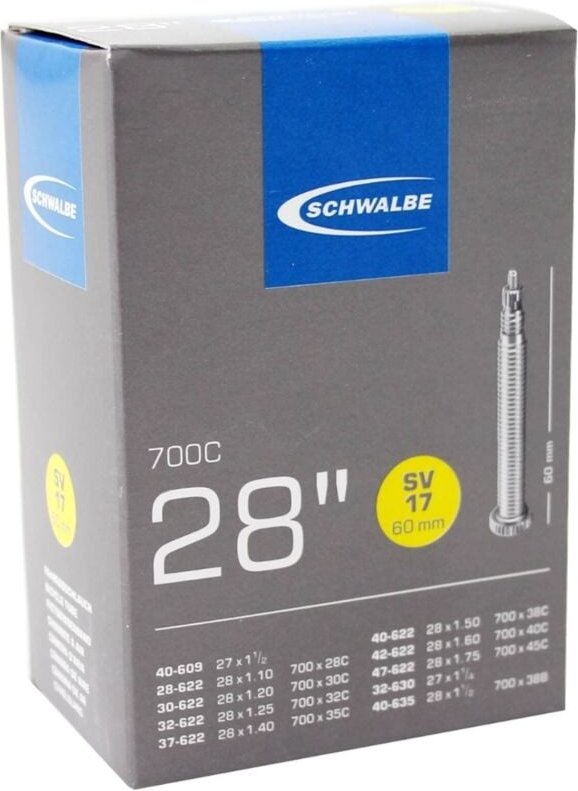 Schwalbe SV17 XL 28 Schlauch, 60mm Presta-Ventil