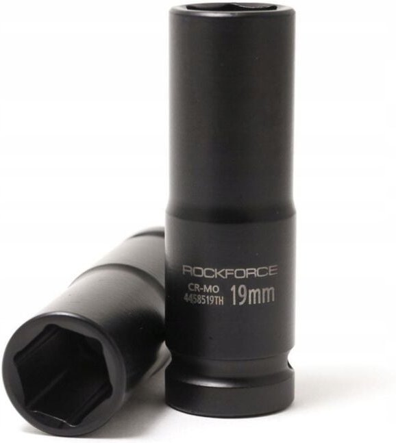 Kraftsteckschlüssel 1/2" 19mm tiefer Sechskant