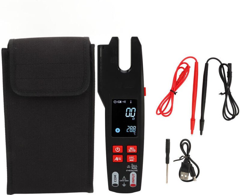 Digitales Multimeter mit Stromzange und Farbdisplay, hochpräzises digitales Multimeter mit VFC-Funktion