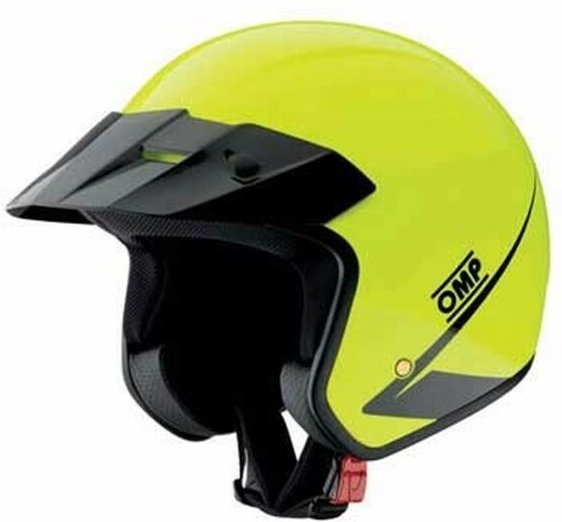 Helm OMP star Gelb Weiß S