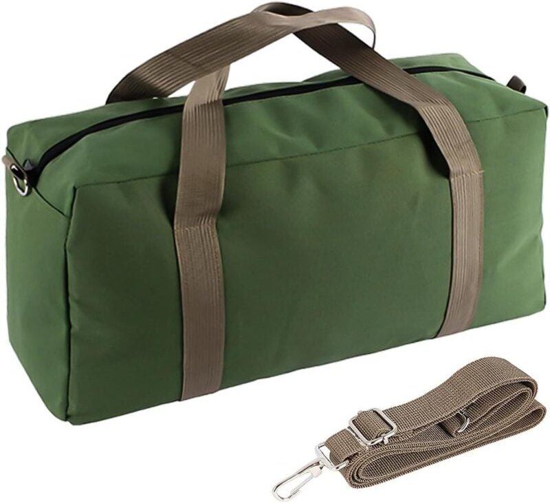 1 x Gartengerätetasche, 1 x Schultergurt, Werkzeug-Organizer-Tasche, Werkzeugaufbewahrungstasche, Werkzeugtasche für den...