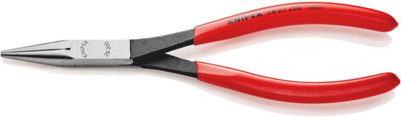 28 21 200 Montierzange mit Kunststoff überzogen schwarz atramentiert 200 mm