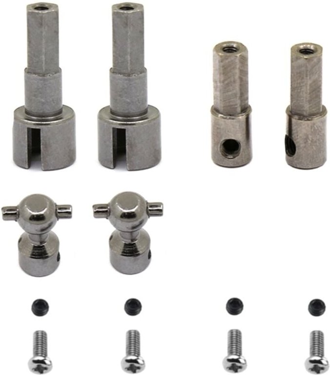 Metall Hinterachse Antriebswelle CVD Set für C14 C24 C34 B14 B24 B36 MN D90 MN99S RC Auto Upgrade Teile