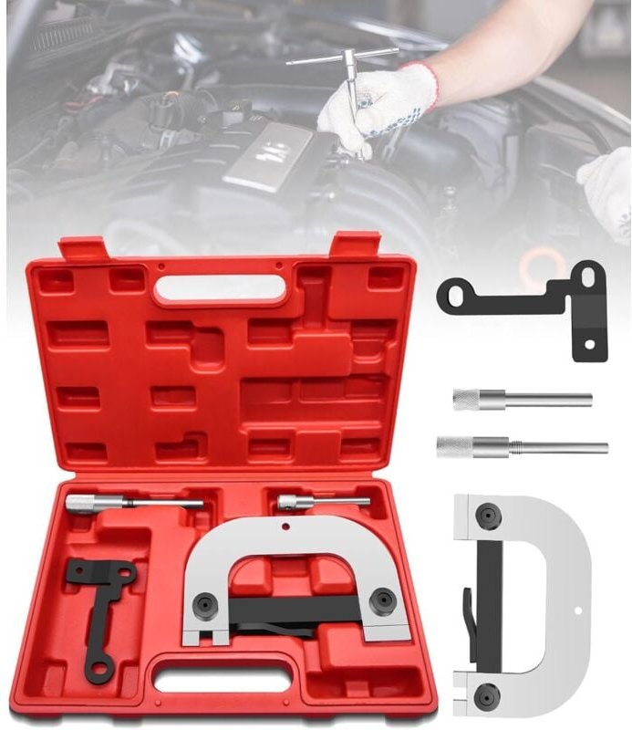 Steuerketten-Einstellwerkzeugsatz für Renault 1.6 16V, 1.4, 1.8, 2.0, K4J, K4M, F4P, F4R, Werkzeug zur Einstellung von S...