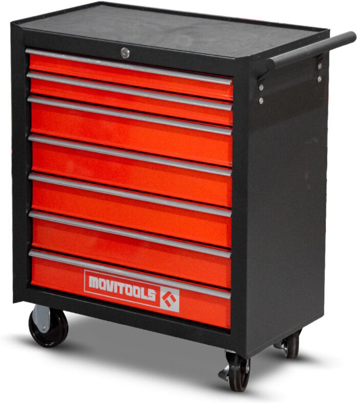 Metall-Werkzeugschubladenschrank mit 7 Schubladen - Movitools
