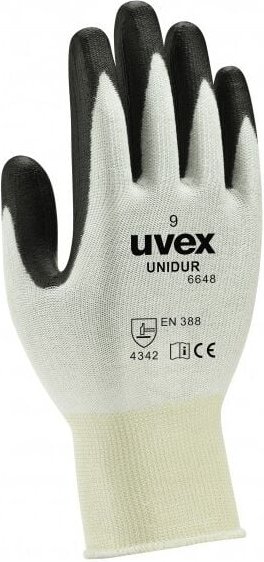 uvex Schutzhandschuh unidur 6648 schwarz Gr. 10