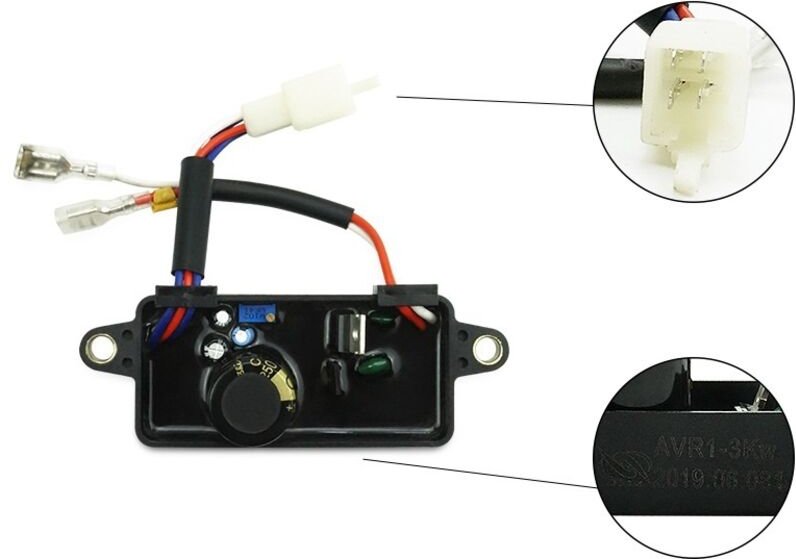 LOKIUA Automatischer Spannungsregler THSIDNE für AVR Generatoren 2kW, 2,8kW und 3kW