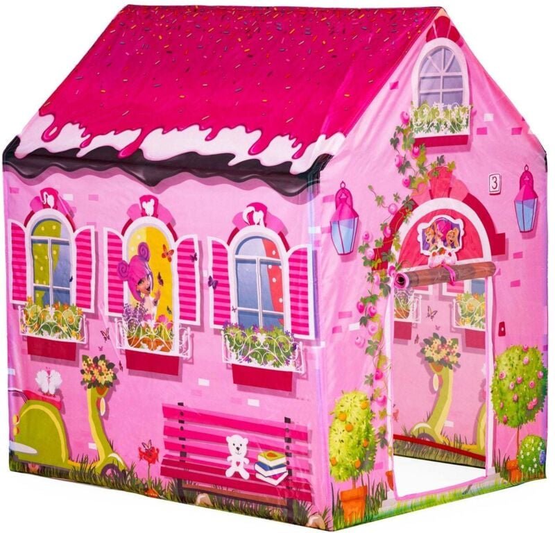 Zelthaus bunter zeltspielplatz fur kinder iplay