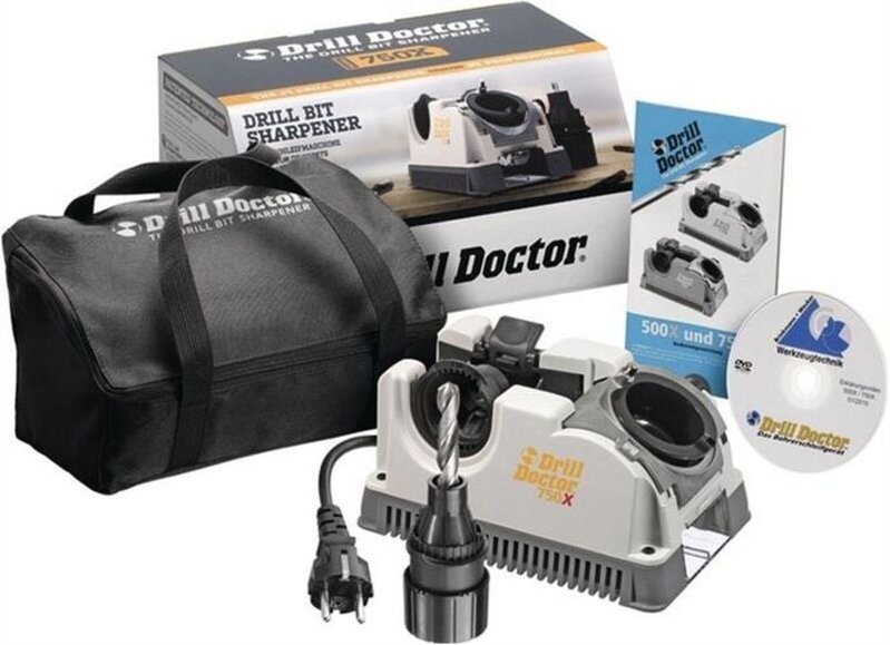 Drill-doctor Bohrerschleifgerät Drill-Doctor DD-750X Tasche Schleifbereich 2,5 - 19 mm - 52206