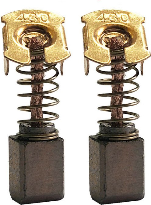 2x Schleifkohle 7mm x 7mm Kohlebürsten Motorkohlen 7 x 7 mm für Elektro-Werkzeug Motor