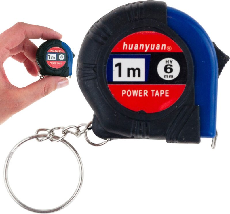 TG71288 Schlüsselanhänger-Messlineal 1 m 100 cm Messinstrument