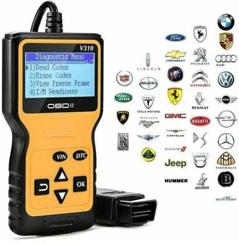 Fahrzeugdiagnosegeräte, Fahrzeugscanner, Auslesen und Löschen von Motorfehlercodes, Erkennen anderer Fahrzeugteile