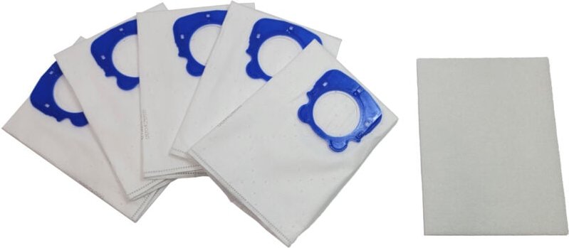 Ersatzteil - Boîte de 5 sacs + 1 filtre com - - ROWENTA, TEFAL, MOULINEX