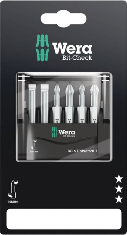 Schlitz/PH/PZ-Bits-Set - 05073635001 - Wera