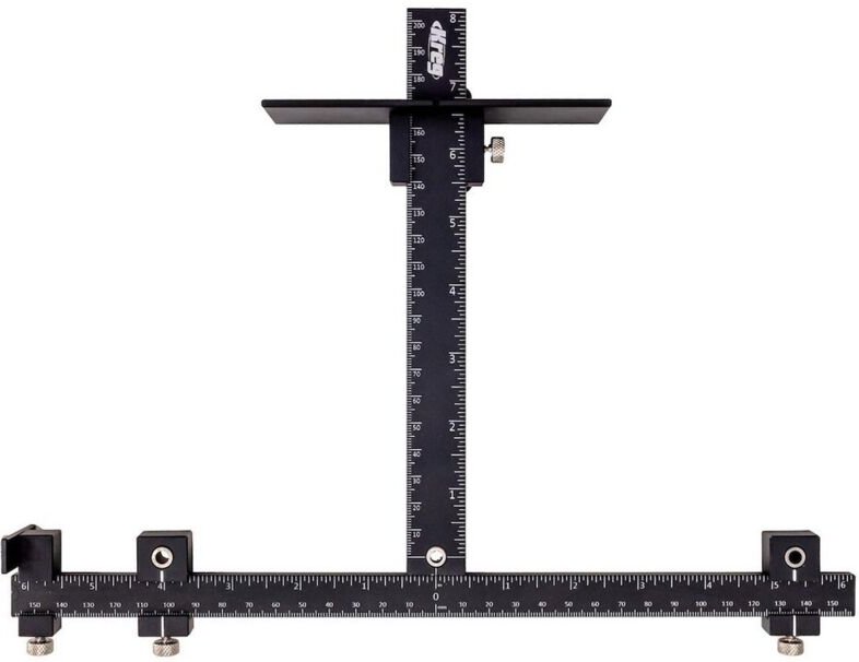 Kreg - khi-xlpull Möbelgriff Bohrschablone Pro 41 - 310 mm für Bügelfgriffe und Knopfgriffe