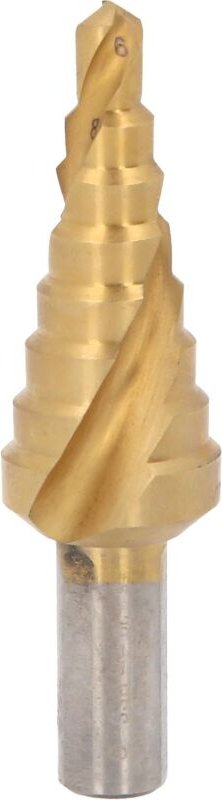 Ks Tools HSS-TiN Stufenbohrer,Ø 6-20 mm, 8 Stufen