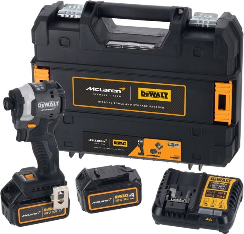 Dewalt - DCF85MM2T-QW Akku-Schlagschrauber 18V, 4Ah, McLaren Edition