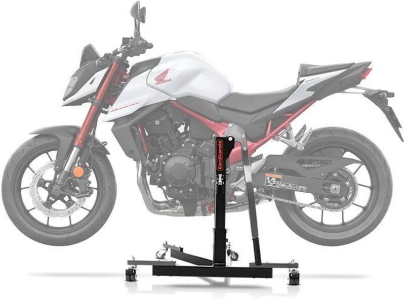 Werkstattstütze Centrale Power Evo für Honda Hornet 750 23-25 grau