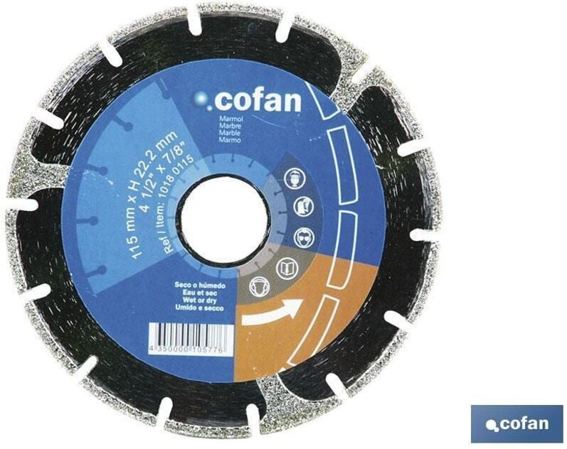 Cofan - Elektrodenscheibe Verstärkung 115mm