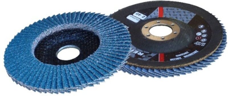 Fächerschleifscheibe Ø 125 mm (Körnung 40) OUTIFRANCE