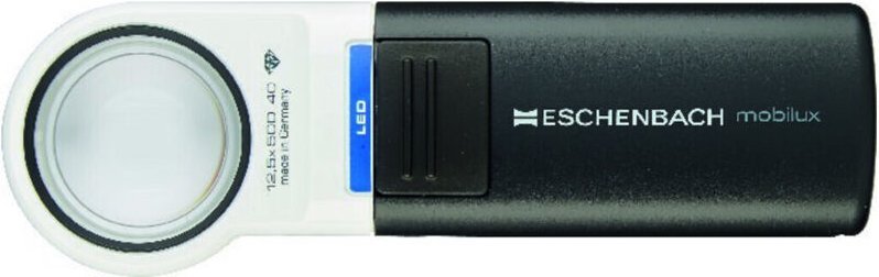 Eschenbach Handlupe 151112 Vergrößerungsfaktor 12.5x Ø35mm
