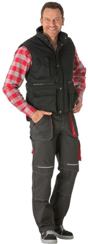 Planam Outdoor Turbo Weste schwarz 4XL