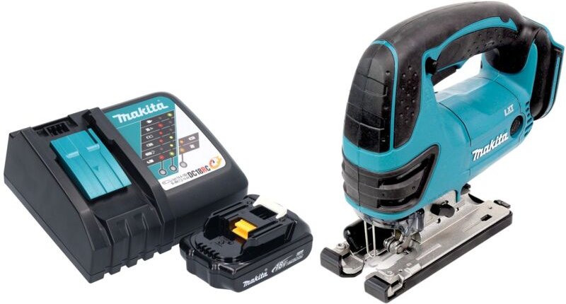 Makita DJV 180 RY1X Akku Stichsäge 18 V 135 mm + 1x Akku 1,5 Ah + Ladegerät