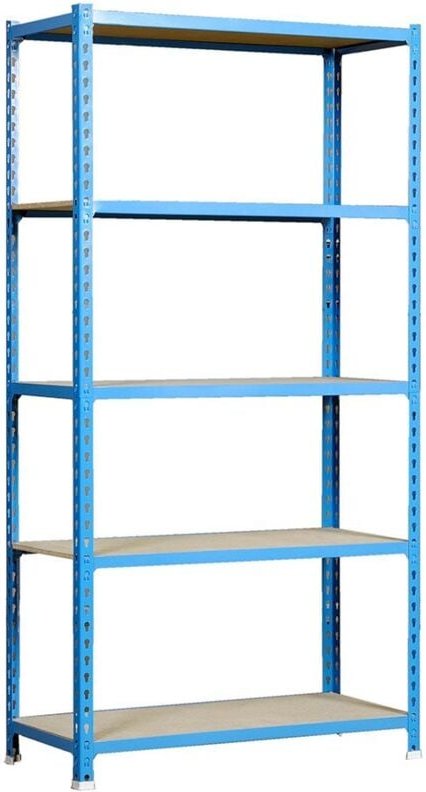 Steckregal aus Metall mit Spanplatte maderclick plus 5/500 simon rack