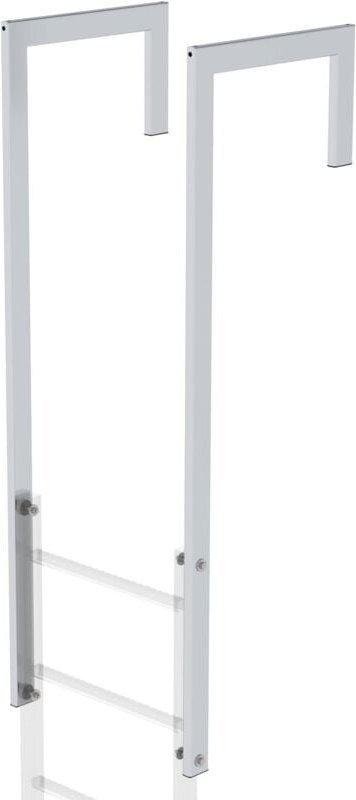 Ausstiegsholm abgewinkelt Aluminium blank Länge 1.600 mm - 062049 - Günzburger Steigtechnik