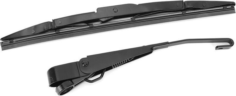 Ausla Heckscheibenwischer-Set aus ABS-Material, schwarz, passend für CRV 2012-2016 mit originalem Musterdesign für verbe...