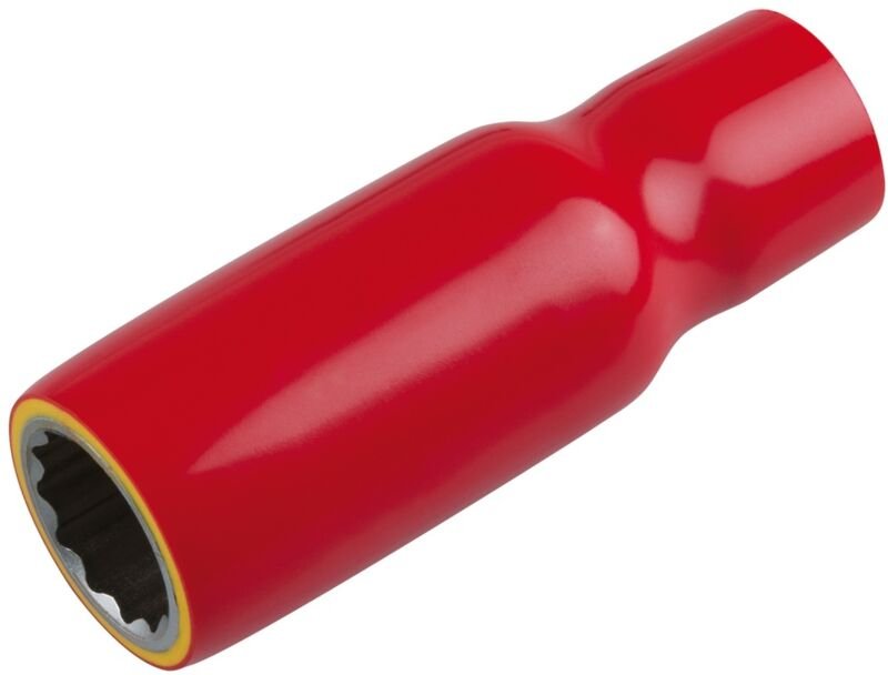 Ks Tools 3/8' Stecknuss mit Schutzisolierung, lang, 11 mm - 117.1091