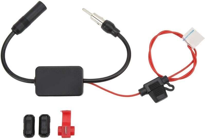 FM/AM-Autoradio-Antennenverstärker 88–108 MHz, 12 V, universell, störungsfrei