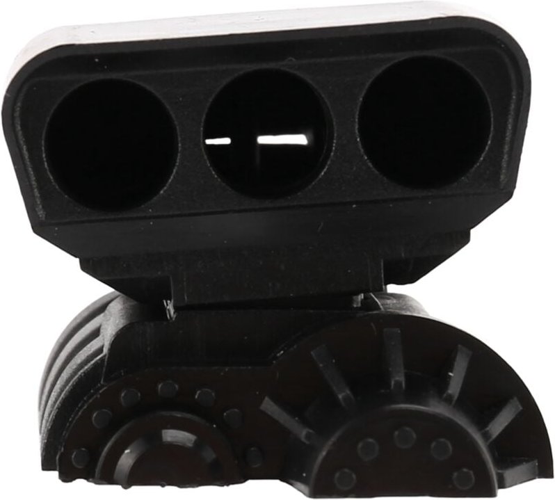 Tlily - 1/10 rc Crawler Simulation Motor Luft Einlass Abdeckung für Trx4 D90 Axial Scx10 Wraith 90046 90018, Schwarz