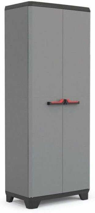 2 -toor leckbare Halterschrank und 3 verstellbare grundlegende Stilo Keter Regale