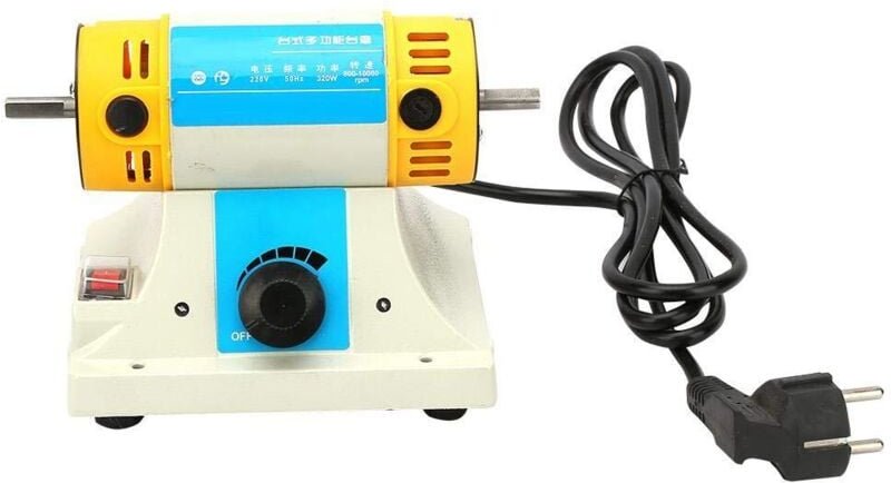 Elektrische Tisch-Holzpoliermaschine, Schneid- und Graviermeißel-Schnitzwerkzeug (220 V)