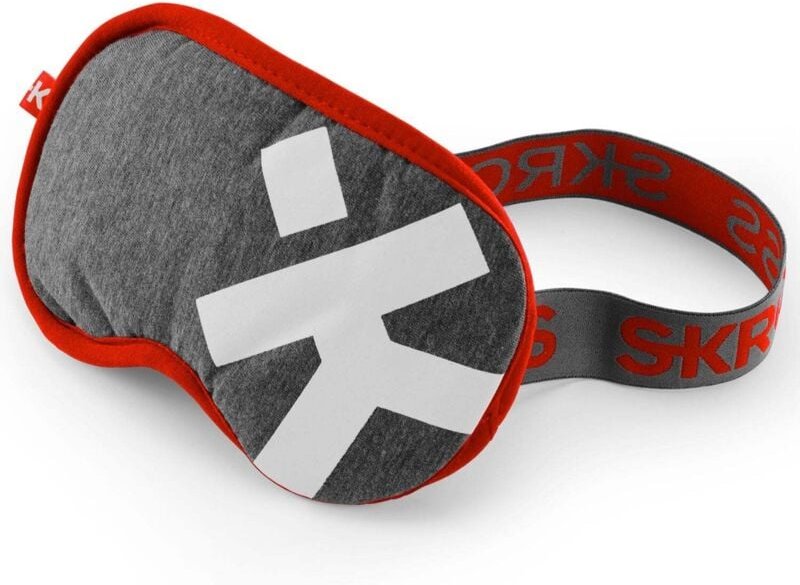 Schlafmaske delux dunkelgrau