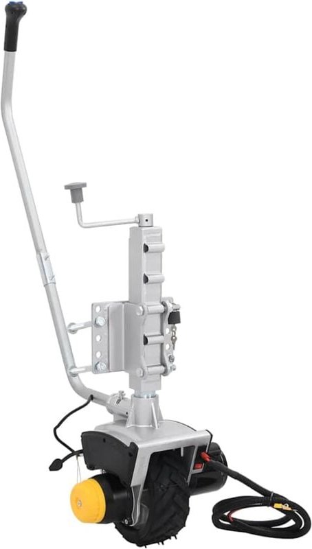 Stützrad für Anhänger 12 v 550 w Aluminium - Vidaxl