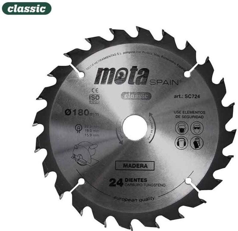 Kreissäge widia 115mm 24 zähne clp18 sc124p