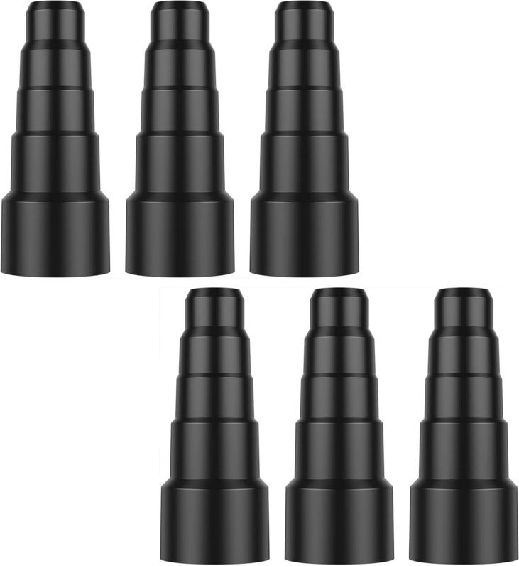 Set mit 6 universellen Staubsauger-Schlauchadaptern (23/30/34/42/50 mm) – Universeller Staubsauger-Schlauchadapter für S...
