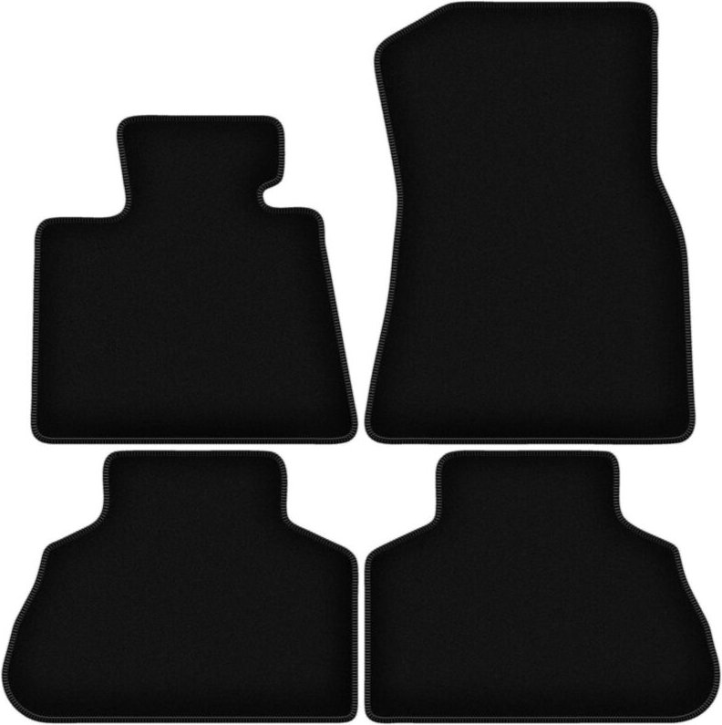BASIC schwarze Veloursmatten für: BMW X5 G05 SUV (2018-)