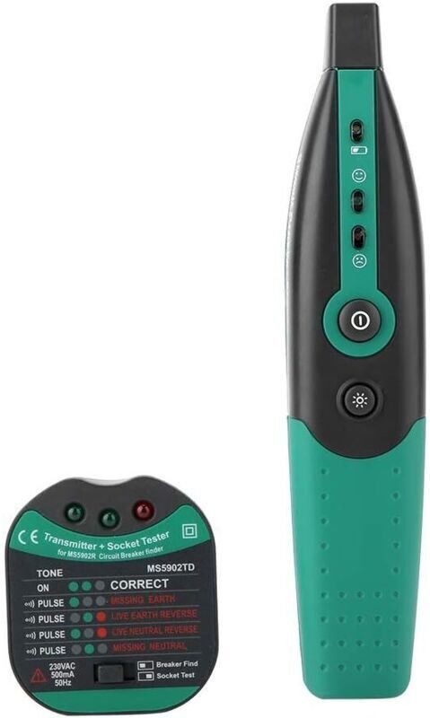 Leitungsschutzschalter-Prüfgerät, Steckdosentester, automatischer Leitungsschutzschalter-Prüfgerät MS5902, Steckdosentes...