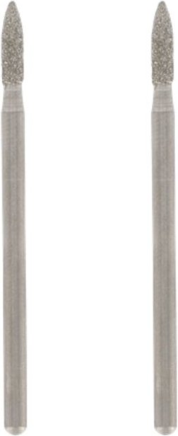 Diamantbestückte Fräser ø 2,4 mm (2 Stück) - Dremel
