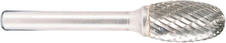 Projahn Hartmetallfräser, Form E Oval / Tropfen d1 3.0 mm, Schaftd. 3.0 mm Kreuzverzahnung