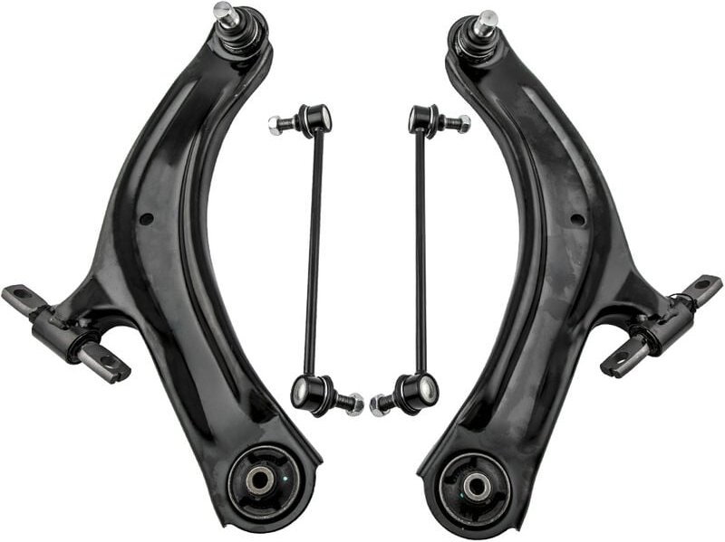 Maxpeedingrods - 2x Querlenker inkl. Traggelenk 2x Koppelstange Vorderachse Für Nissan X-Trail