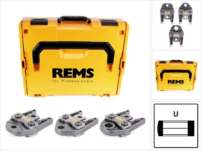 REMS Presszangen Set U 16+20+25 L-Boxx - 571170 R