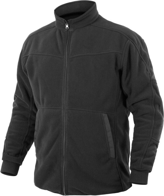 Qualitex Fleecejacke "iND" schwarz XXL
